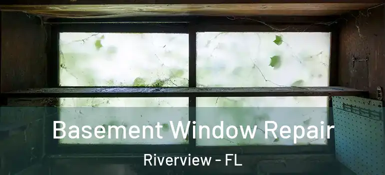  Basement Window Repair Riverview - FL