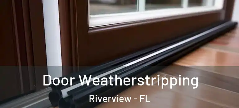  Door Weatherstripping Riverview - FL