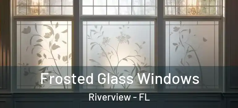  Frosted Glass Windows Riverview - FL