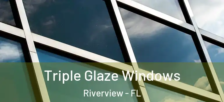  Triple Glaze Windows Riverview - FL